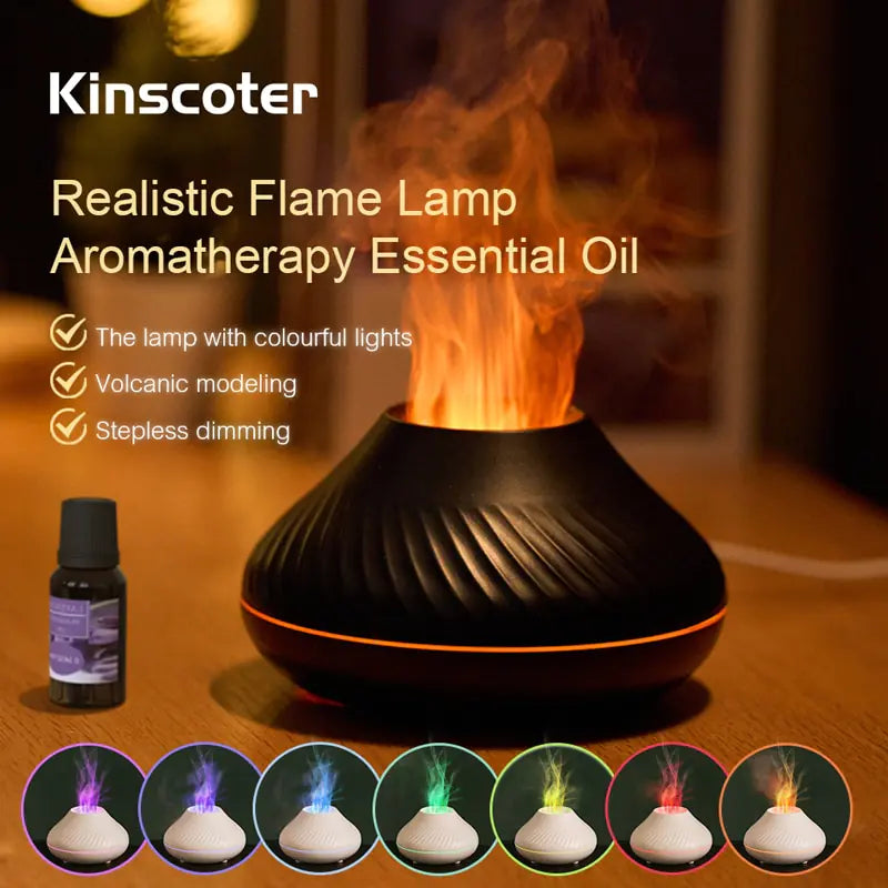 Ultrasonic Volcano Essential Oil Diffuser/Humidifier